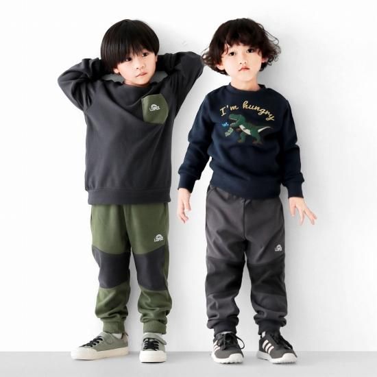 もっちり起毛ジョガーパンツ / C2093 / 100cm-140cm - L.COPECK
