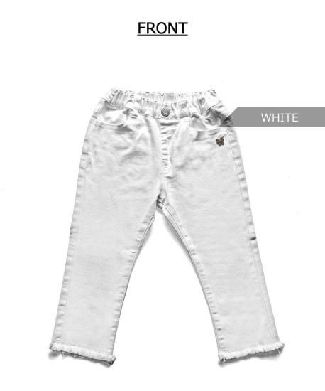 カラーダイ7分丈パンツ / C6047 / 90cm-160cm - L.COPECK