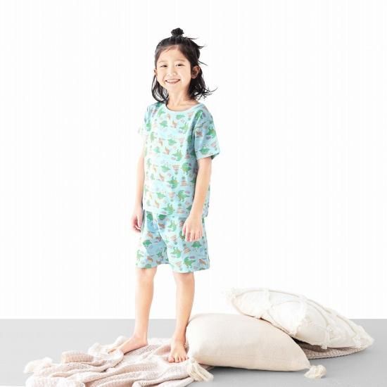 天竺半袖パジャマSET / C3370 / 90cm-130cm - L.COPECK
