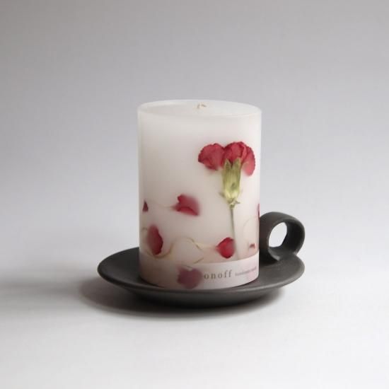 onoff ボタニカルキャンドル・カーネーション