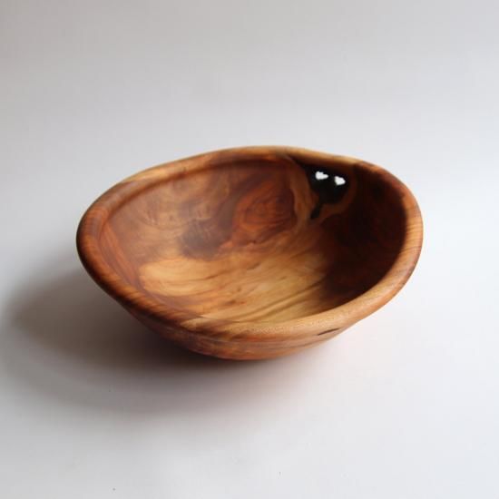 iida Woodturning サクラの木の台皿 （イイダウッドターニング