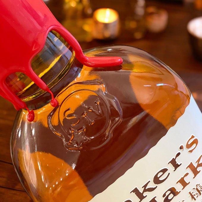 名入れ彫刻 | メーカーズマーク・バーボン ウイスキー - 名入れ彫刻