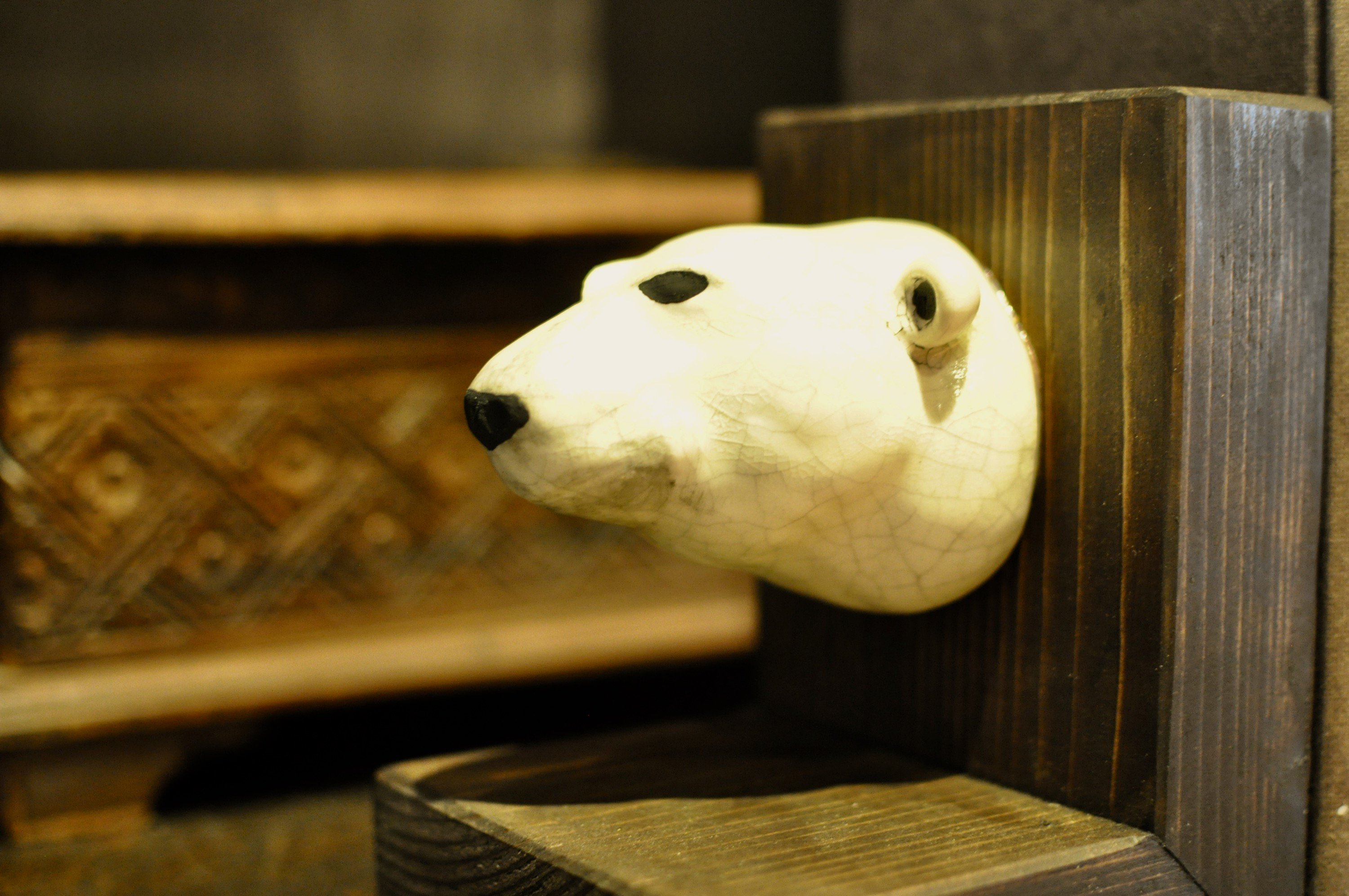 難あり 白熊毛皮 革 皮 素材 材料 革製品 白熊 ホッキョクグマ 北極熊