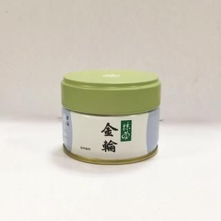 抹茶 金輪（きんりん）20g缶 - お茶とのり 清風園