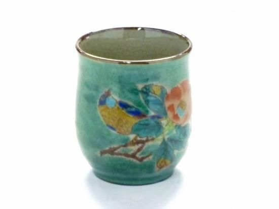 九谷焼お湯呑小 椿に鳥裏絵 : Give Joy Store - 通販 - Yahoo