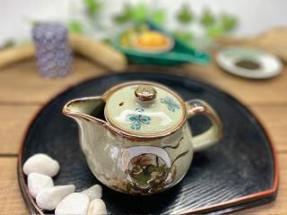 酒津焼　５０年ほど前　急須　おしゃれな色合い 　かっこいい急須！ 酒津焼 50年ほど前 急須 おしゃれな色合い かっこいい急須