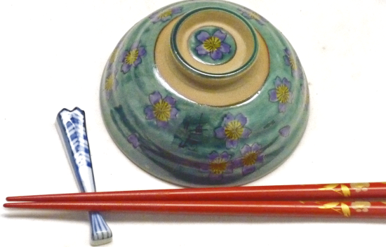 九谷焼 箸置き 箸休め 染付 単品 九谷焼 箸置き 箸休め 染付 単品