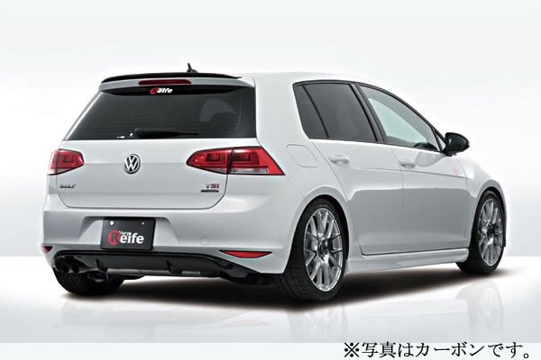 VW GOLF 7 TSI リアディフューザー FRP製 塗装済み-