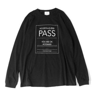 LongSleeve T-Shirts [PASS]（黒）