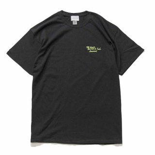 Photo T-Shirts (黒×ネオングリーン)