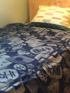掛け布団カバー Comforter cover - 久留米絣織元 下川織物