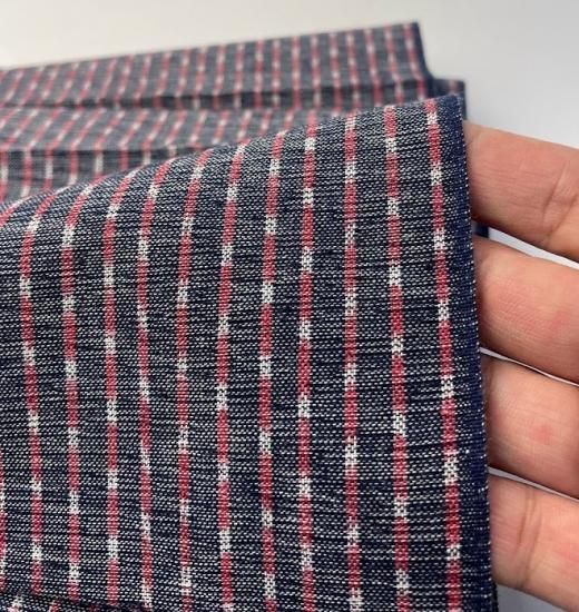 2羽アラレ2本合糸 - 久留米絣織元 下川織物