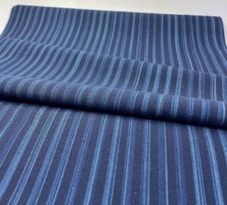 藍染め Natural indigo dyeing - 久留米絣織元 下川織物
