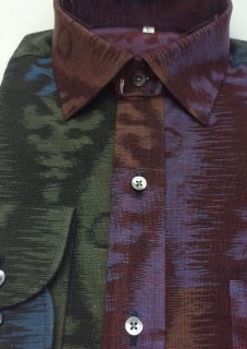 メンズシャツ Men's shirts - 久留米絣織元 下川織物