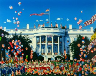 THE WHITE HOUSE DAY ホワイトハウス設立200周年|HIRO YAMAGATAヒロ ヤマガタ を買う｜現代アート販売(通販)のHighArtGallery.Com