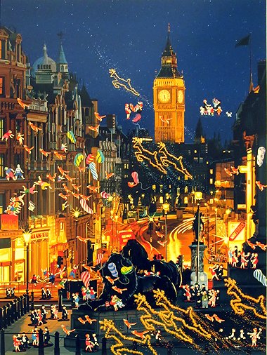 LONDON BIGBEN ロンドンビッグベン|HIRO YAMAGATAヒロ  ヤマガタを買う｜現代アート販売(通販)のHighArtGallery.Com