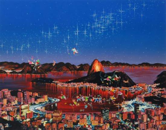 RIO 魅惑の宵|HIRO YAMAGATAヒロ ヤマガタを買う｜現代アート販売(通販)のHighArtGallery.Com