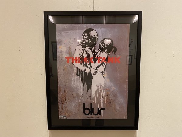 通販激安】 banksy アートワーク THINK TANKの販促用ポスター 