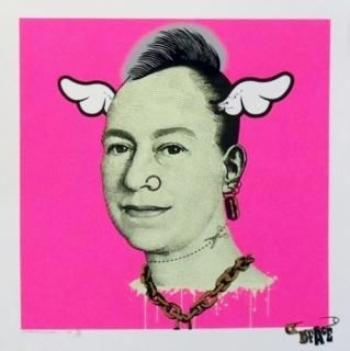 絵画 D*FACE 絵画 D*FACE 絵画 D*FACE D*Face New Street Art – Shibuya, Tokyo