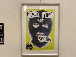 Jamie Reid  Fuck Your Putin Wars