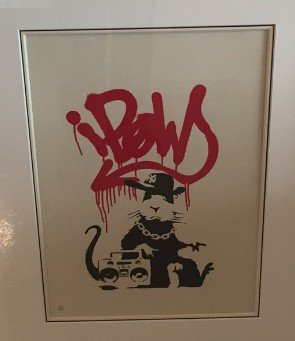 Gangsta Rat|バンクシー,Banksyを買う｜現代アート販売(通販)のハイ