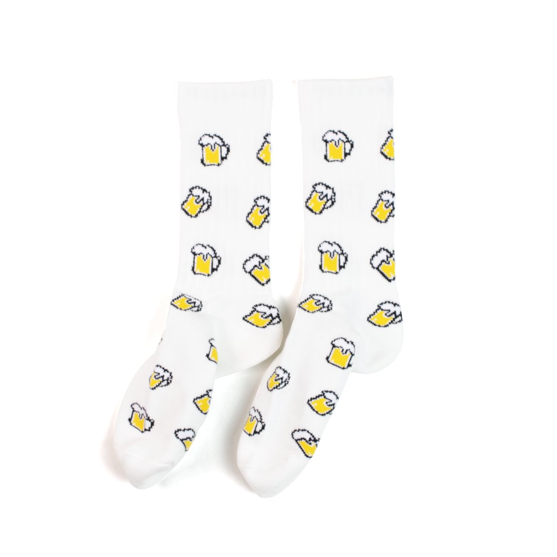【Eazy Miss × Ching & Co】Beer Socks - White
