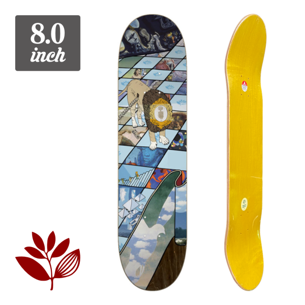 【8.0】Magenta Skateboards - Museum Lion 