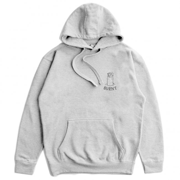 【OUR LIFE】Our Life Burnt Hoodie - Heather Grey