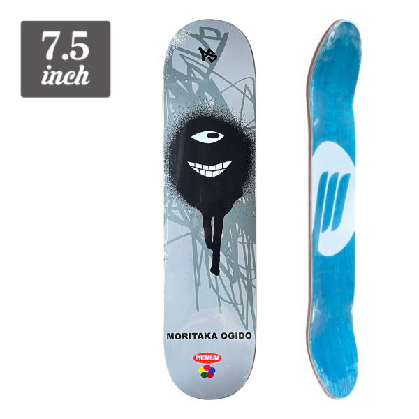 (子供用)【7.5】Premium Skateboards - Happy Spraypaint 