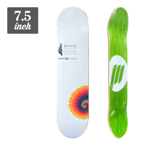(子供用)【7.5】Premium Skateboards - Anthisi White Out