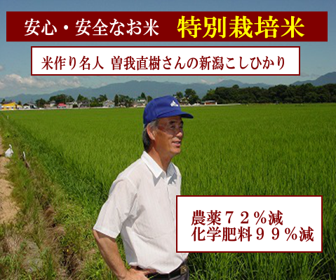 新潟県コシヒカリ、農薬・化学肥料を控えたお米を玄米・分づき米 新潟県コシヒカリ、農薬・化学肥料を控えたお米を玄米・分づき米