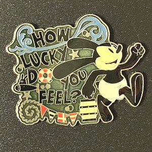 S ピンバッジ オズワルド (HOW LUCKEY DO YOU FEEL)(07288) - TDRディズニー限定グッズ通販 |  マジックデリバリー(Magicdelivery)