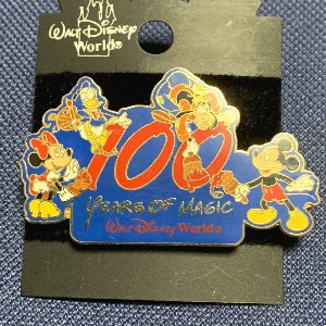 WDW ピンバッジ 100イヤー・オブ・マジック WDW(51968) - TDRディズニー限定グッズ通販 |  マジックデリバリー(Magicdelivery)