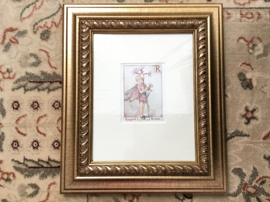 SALE！ 英国　Cecily Mary Barker　妖精のプリント画フレーム付き - 西洋アンティークと輸入雑貨のお店　DORIS