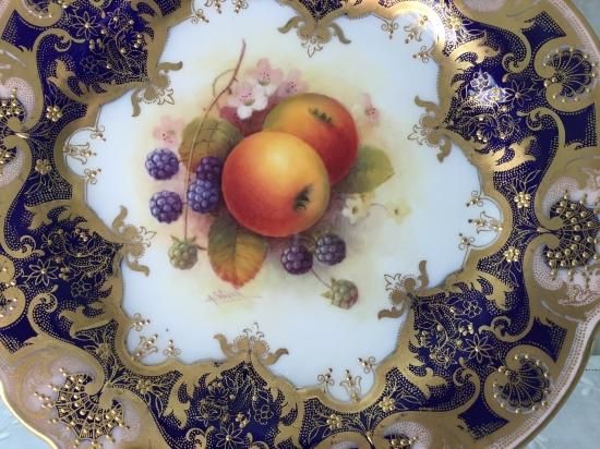 輝い ROYAL WORCESTER イギリス製 プレート6枚セット FRUITS 食器