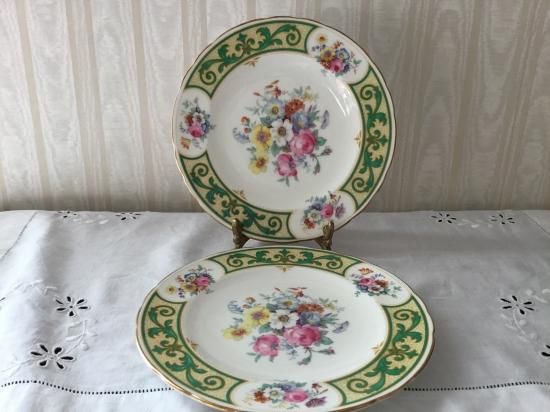 ロイヤルクラウンダービーのケーキ皿 ロイヤルクラウンダービーの