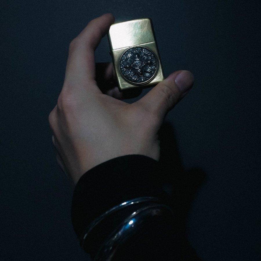 ハナノメ- custom Zippo - Nil:GRAVE DESIGNS JEWELRY -ニル