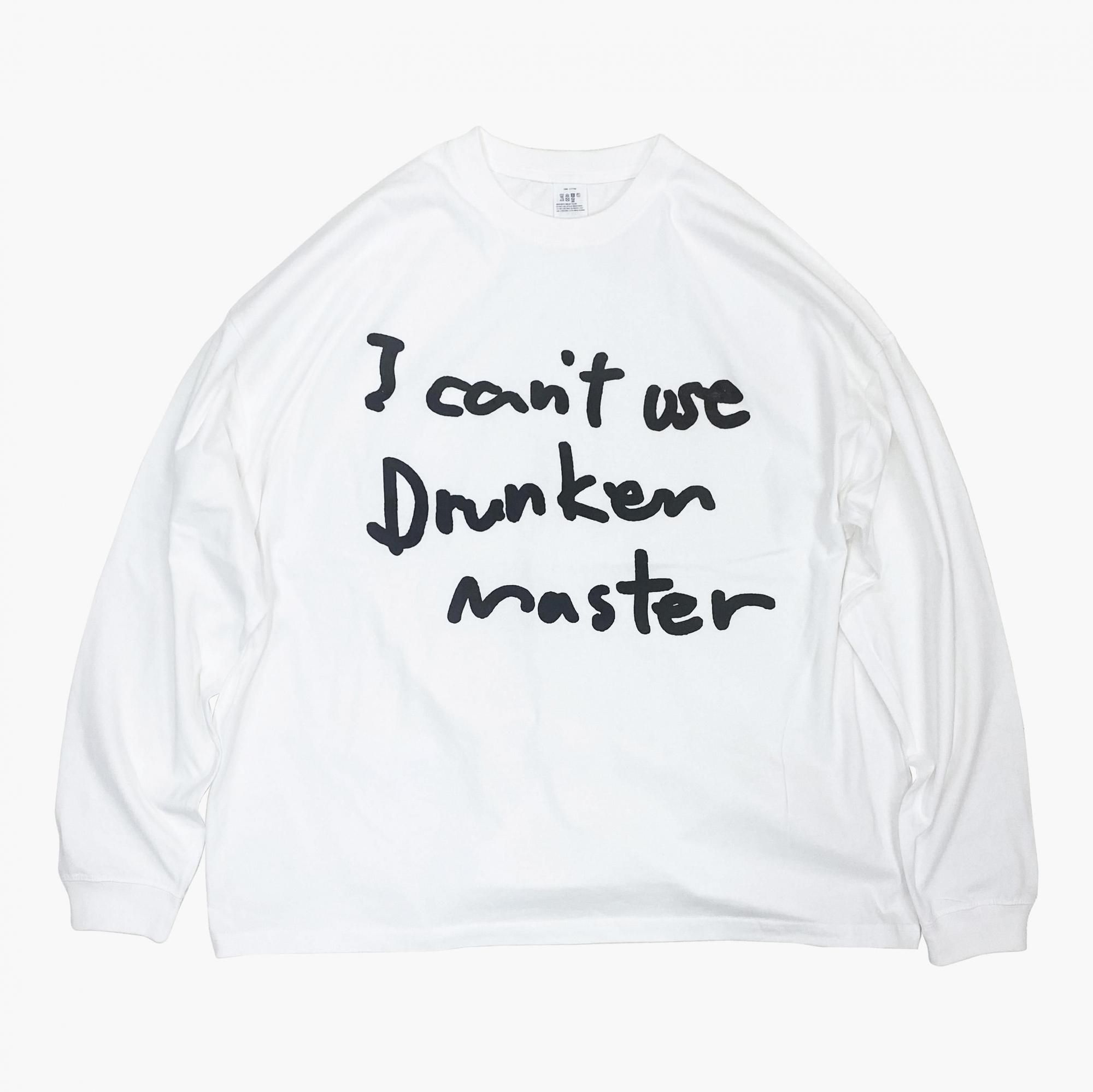<img class='new_mark_img1' src='https://img.shop-pro.jp/img/new/icons14.gif' style='border:none;display:inline;margin:0px;padding:0px;width:auto;' />< kurry > I can't use Drunken master Long sleeve tee