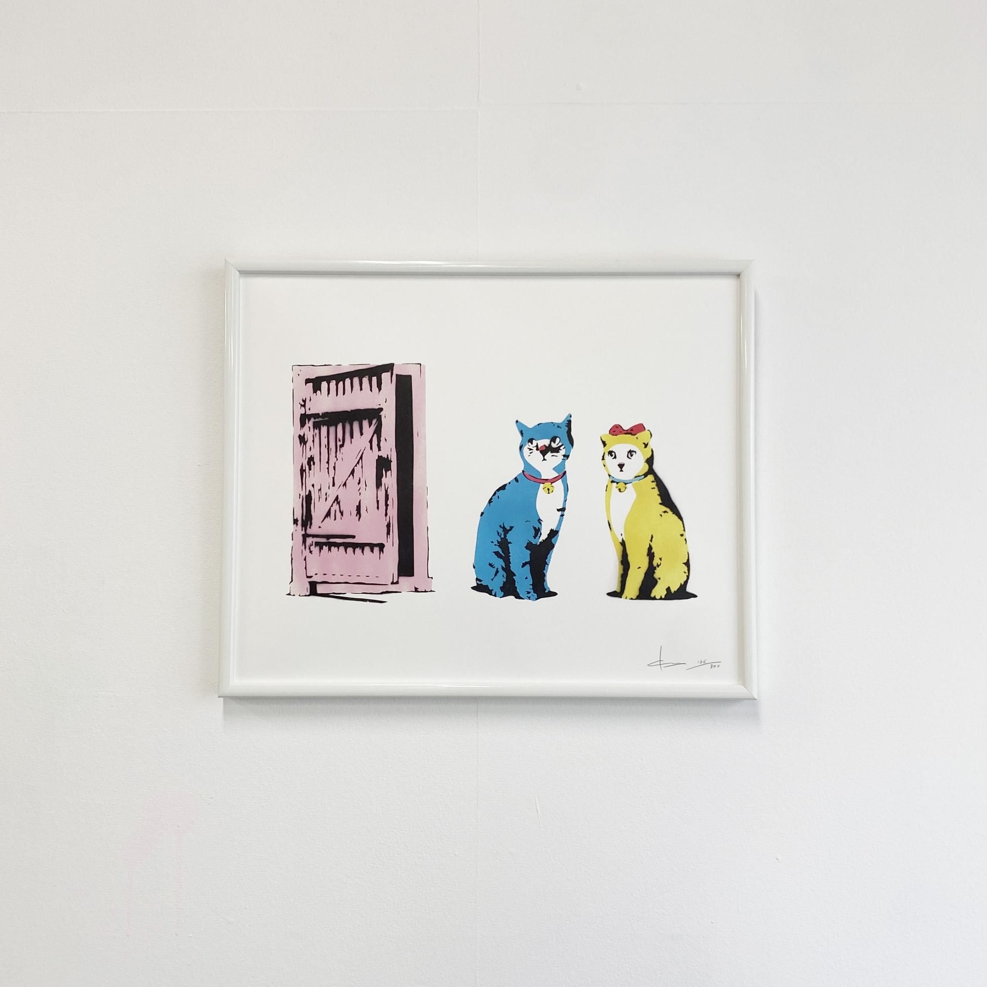 < kurry > Suddenly one morning -Blue and Yellow cats-