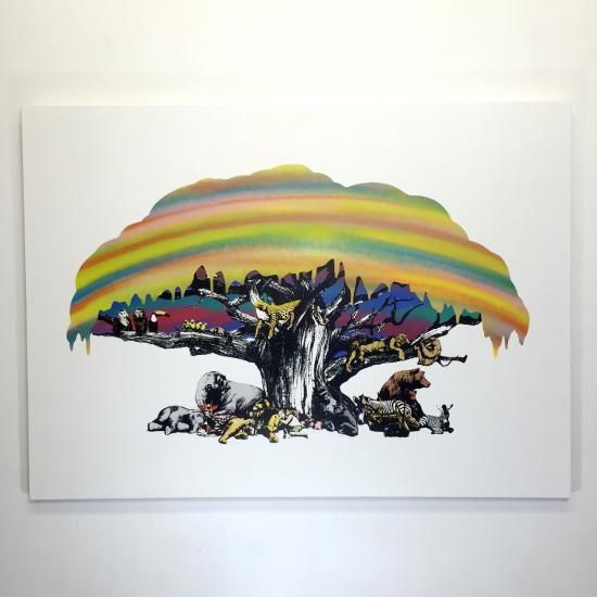 Kurry 「JUMP」アート NO BORDER - 5 Men Version - Kurry アート ー