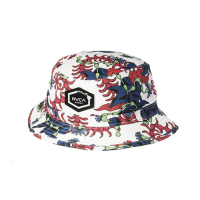 【RVCA】tropical dmote bucket Antique White バケットハット アンティークホワイト