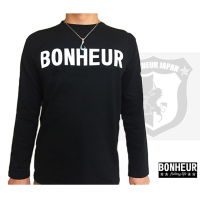 BONHEUR　ロングT-shirt　ブラック
