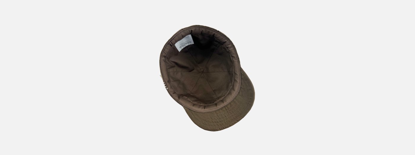 VT Umpire Cap / Brown | 6パネル、短めのバイザー、クッションスベリ