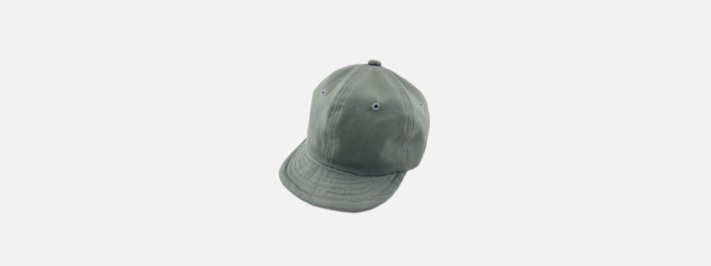 VT Umpire Cap / Grey | 短めのバイザー、ポケッタブル仕様、防水性と耐久性に優れたMADE IN JAPANのアンパイアキャップ  - HUNTISM [ハンティズム]