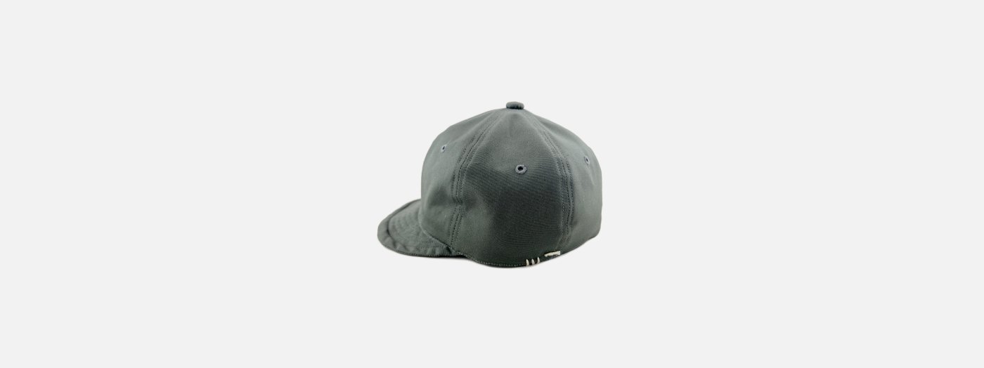 VT Umpire Cap / Grey | 短めのバイザー、ポケッタブル仕様、防水性と耐久性に優れたMADE IN JAPANのアンパイアキャップ  - HUNTISM [ハンティズム]