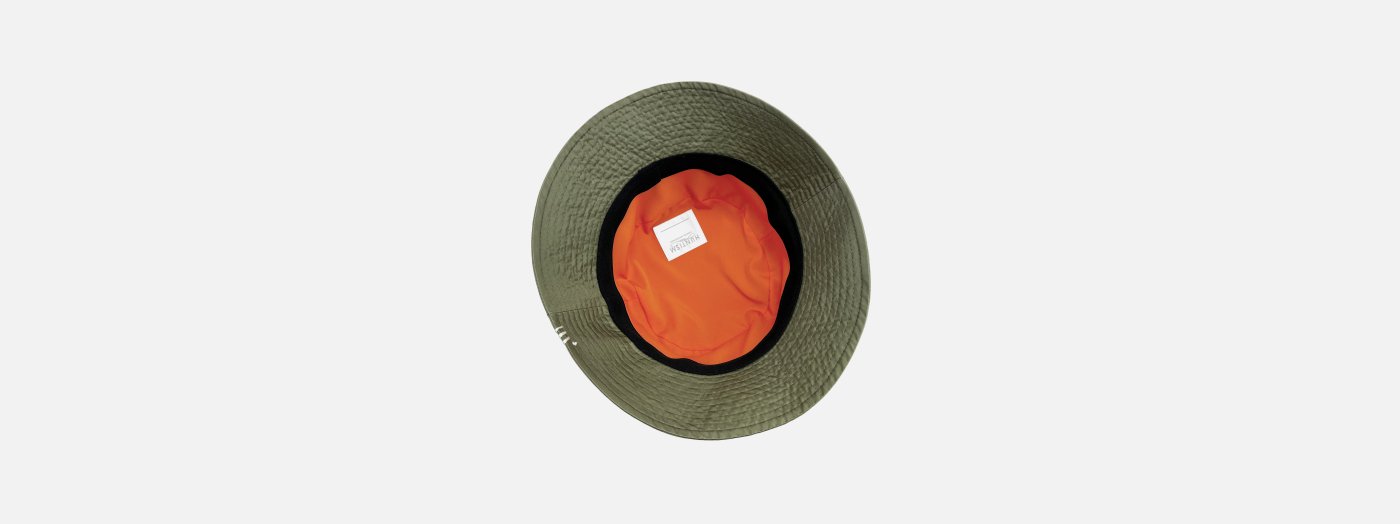 Flight Bucket Hat / Olive - HUNTISM [ハンティズム]