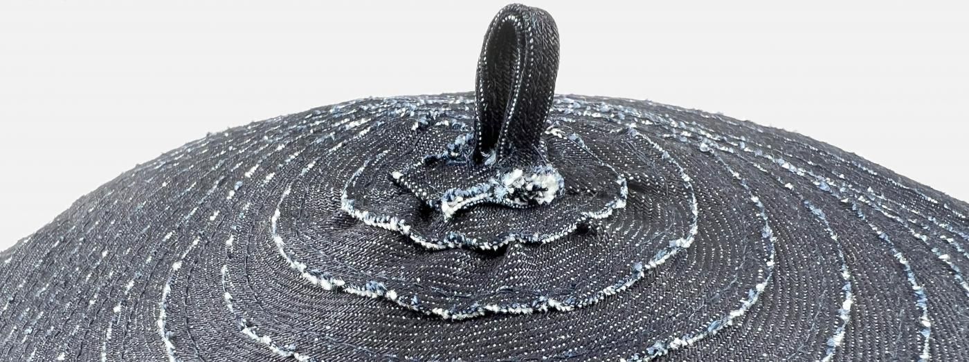 ベレー　インディゴ デニムブレードベレー | インディゴ - HUNTISM [ハンティズム]