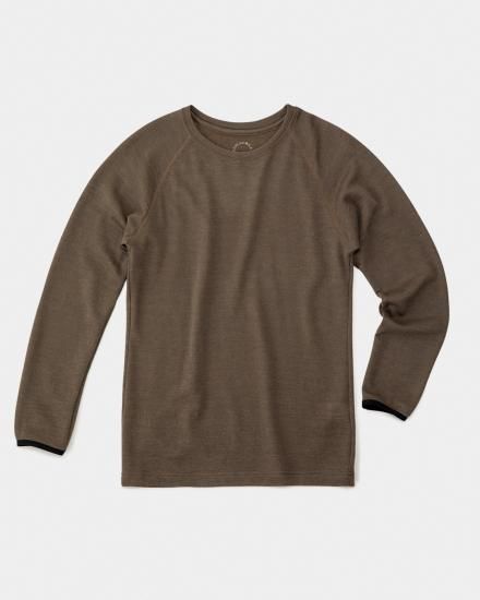 山と道｜DF Mesh Merino Long Sleeve（Unisex) - NATURAL ANCHORS