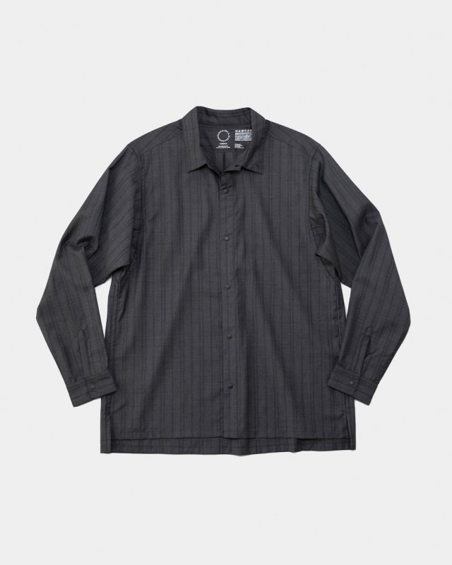 山と道｜ Merino Shirt （Unisex) - NATURAL ANCHORS