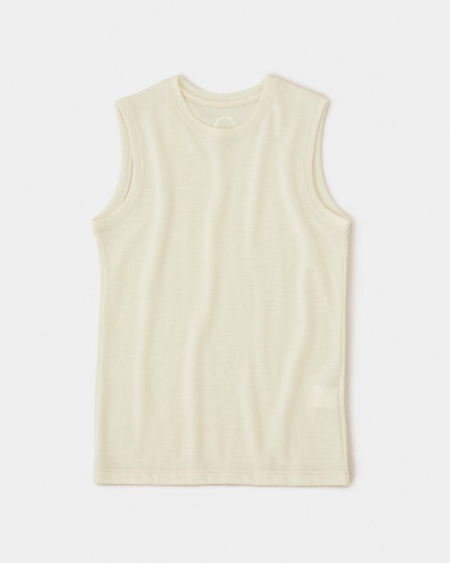 山と道｜DF Mesh Merino Sleeveless | Men - NATURAL ANCHORS